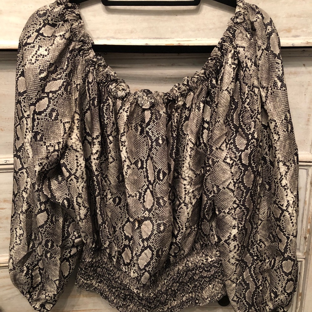 MICHAEL Michael Kors Peasant Blouse